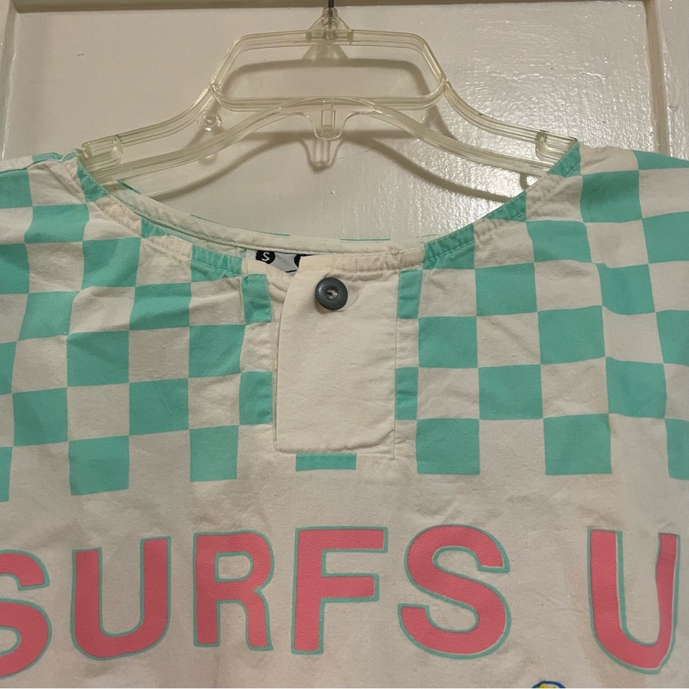 Vintage Surf Fetish single stitch shirt surfboards checkered one size - Picture 4 of 11